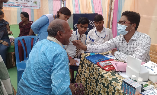 बसना : ग्राम गौरटेक में सात दिवसीय शिविर का आयोजन - CG Sandesh