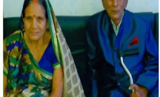 72 साल के जीवन साथी, एक ही चिता पर विदा, पति की मौत का सदमा ... - CG Sandesh