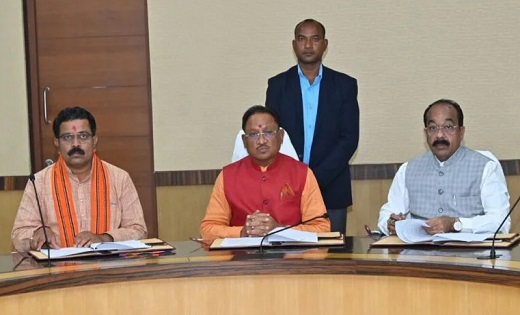 मुख्यमंत्री विष्णुदेव साय की अध्यक्षता में कैबिनेट की द्वितीय बैठक सम्पन्न..अनुपूरक बजट पर हुई चर्चा..