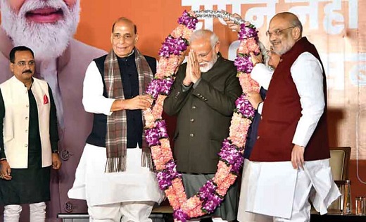 छत्तीसगढ़, मध्यप्रदेश और राजस्थान में, मोदी की गारंटी पर जनता की मुहर