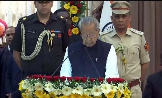 मंत्रियों के शपथ ग्रहण पर लगा ब्रेक, 4 दिन के दिल्ली प्रवास पर हैं राज्यपाल विश्वभुषण हरिचंदन