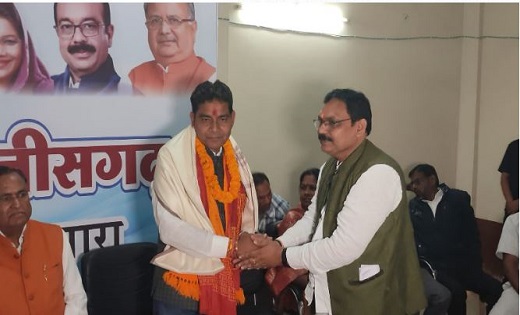विधायक से मंत्री बने टंकराम वर्मा के स्वागत में उमड़ा जनसैलाब