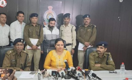 CRIME NEWS :  संजू त्रिपाठी हत्याकांड के शूटर ग्रुप का एक सद... - CG Sandesh
