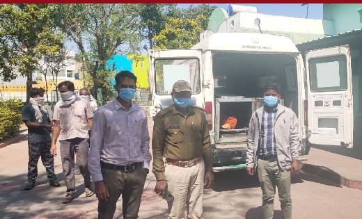 जिला प्रशासन के सहयोग से तमिलनाडु में हुआ जिले की बेटी का अं... - CG Sandesh