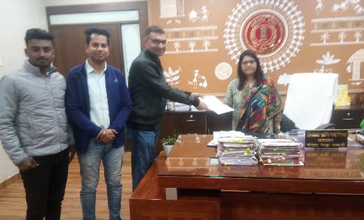 जैन समाज पेण्ड्रा ने मांसाहार पर प्रतिबंध हेतु कलेक्टर को दि... - CG Sandesh