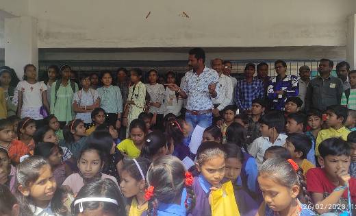 सुपर-40 नि:शुल्क कोचिंग सेंटर बागबाहरा में हुआ टेस्ट परीक्षा... - CG Sandesh