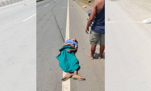 पिथौरा : कार की चपेट में आने से बुजुर्ग की मौत - CG Sandesh