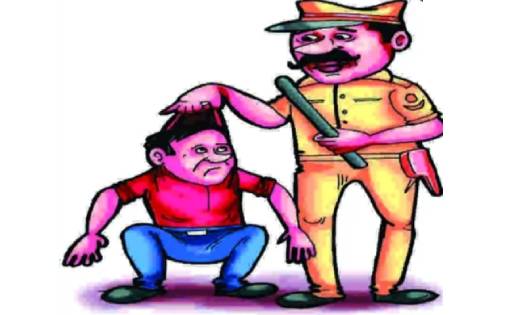 बागबाहरा : पुराना कॉलेज बिल्डिंग के पास सट्टा-पट्टी लिखते आर... - CG Sandesh