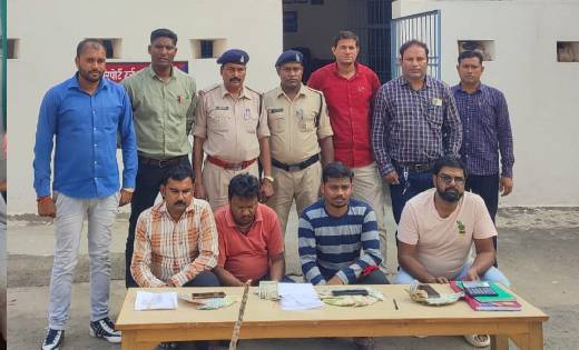 पिथौरा व बागबाहरा थाना क्षेत्र में सट्टा-पट्टी लिखते एवं खिलवाते 08 प्रकरण में 08 आरोपी गिरफ्तार