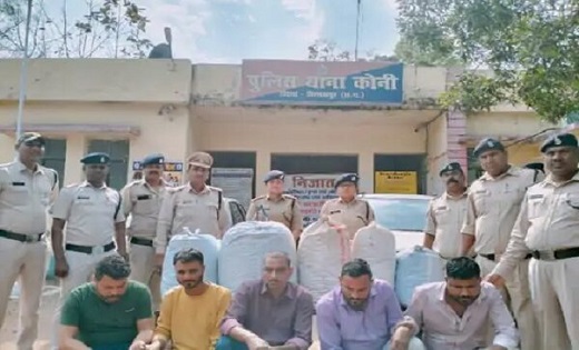 पुलिस ने 135 किमी पीछा कर पकड़े गांजा तस्कर, 2 कार के साथ 80... - CG Sandesh