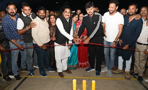 आमंत्रण कप 2023 क्रिकेट प्रतियोगिता का मुंगेली कलेक्टर के द्... - CG Sandesh