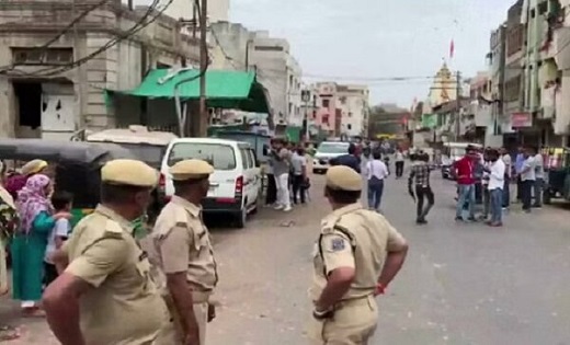 रामनवमी की शोभायात्रा में पत्थरबाजी, मौके पर पुलिस बल तैनात - CG Sandesh