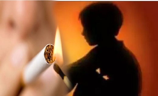 पिता ने बेटे के गालों को सिगरेट से जलाया, मां ने पुलिस में क... - CG Sandesh