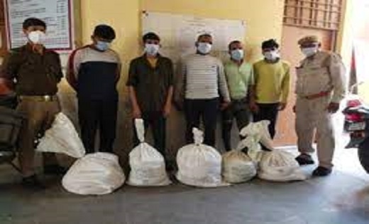 जिस कंपनी में की नौकरी, उसी में की चोरी, 5 गिरफ्तार - CG Sandesh