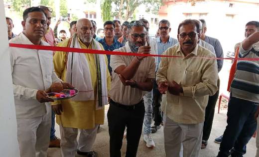 बाग़बाहरा : कलेक्टर ने फ़ीता काटकर किया बीएमसी 2000 लीटर का ... - CG Sandesh