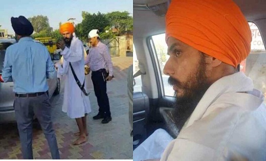 खालिस्तान समर्थक अमृतपाल सिंह, इस गुरुद्वारे से हुई गिरफ्तार... - CG Sandesh