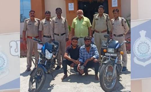 खल्लारी : मोटर सायकल लूटकर भागने वाले दो आरोपी  चंद घण्टों म... - CG Sandesh