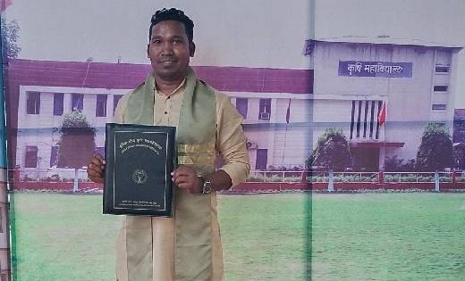 पिथौरा : ग्रामीण अंचल के किसानों के लिए कुछ कर सकूं इसलिए कृ... - CG Sandesh