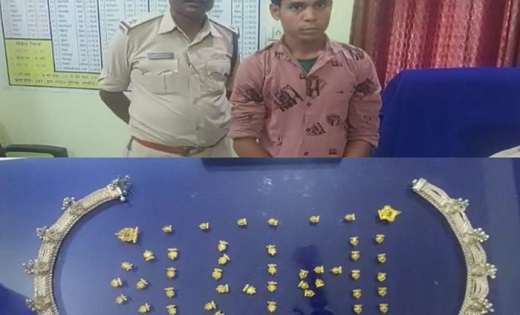 महासमुंद : लाखों की जेवर चोरी करने वाला आरोपी चढ़ा पुलिस के ह... - CG Sandesh