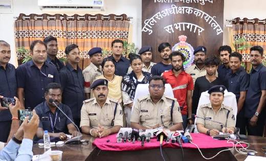 महासमुंद : लूट की घटना का हुआ पर्दाफाश; अपचारी बालक, महिला सहित 5 गिरफ्तार