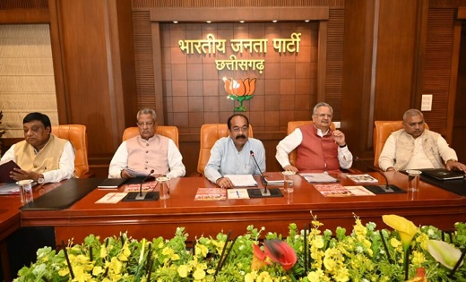 बीजेपी ने किया कांग्रेस के खिलाफ जनता के बीच जाने का रोडमैप तैयार