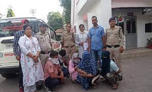 सेक्स रैकेट का भंडाफोड़ :  संचालिका समेत आधा दर्जन गिरफ्तार.... - CG Sandesh