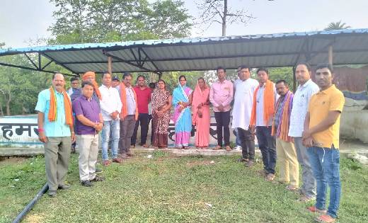 बसना : भजपा ने किया गढ़पटनी गौठान का निरीक्षण, गौठान को बताया... - CG Sandesh
