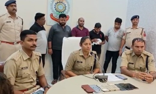 IPL मैच के दौरान सट्टा खेल रहे 5 सटोरिये गिरफ्तार - CG Sandesh