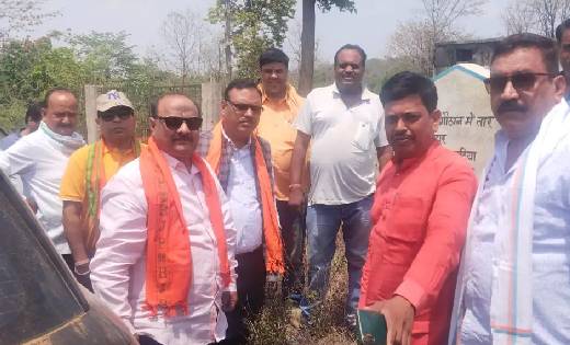 बसना : रंगमटीया, दलदली, डोंगरिपाली और ढालम पहुंचे भाजपा कार्... - CG Sandesh