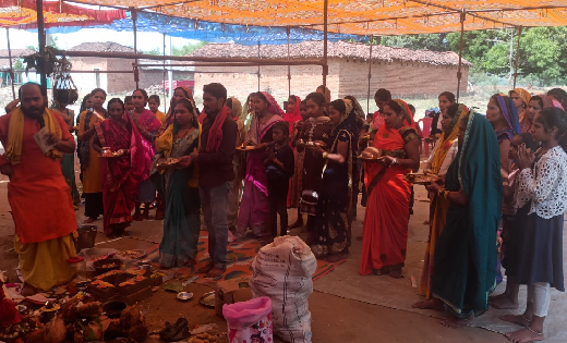 सरायपाली : गड़गांव में एक दिवसीय रामायण कथा भव्य आयोजन - CG Sandesh