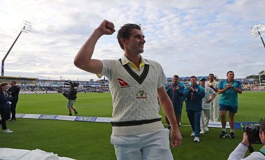 Eng vs Aus Ashes : ऑस्ट्रेलिया ने एजबेस्टन टेस्ट जीत हासिल क... - CG Sandesh
