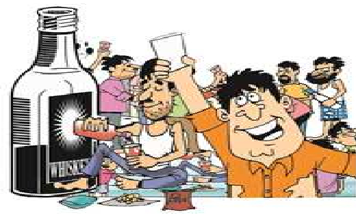 बसना : रोड किनारे लोगों को दे रहा था शराब पीने की सुविधा, पु... - CG Sandesh