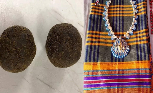 गोबर से आभूषण, नेम प्लेट बनाने की शिक्षिका की अनूठी पहल - CG Sandesh