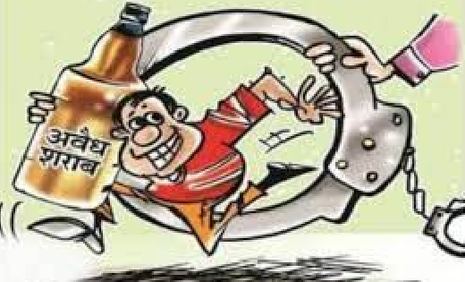 बसना : अवैध शराब रखकर ग्राहक तलाशते आरोपी पुलिस की गिरफ्त मे... - CG Sandesh