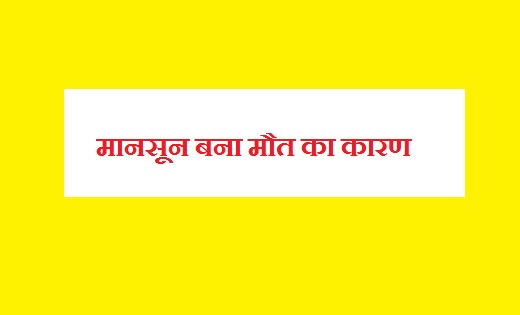 16 लोगों ने गंवाई जान...मानसून बना मौत का कारण - CG Sandesh
