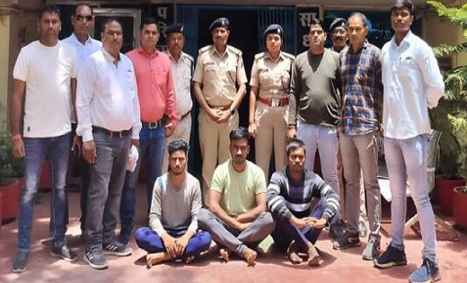 274 पूड़ीया मादक पदार्थ जब्त...ब्राउन शुगर की बिक्री करते 3 आ... - CG Sandesh