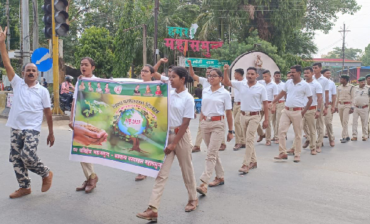 महासमुंद : विश्व पर्यावरण दिवस के मौके पर रैली निकाल कर पर्य... - CG Sandesh
