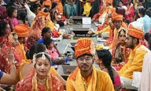CG : मुख्यमंत्री कन्या विवाह योजना के तहत 18 जोड़े बंधे परिणय... - CG Sandesh