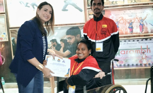 महासमुंद : राष्ट्रीय पैरा आर्म रेसलिंग प्रतियोगिता मथुरा में... - CG Sandesh