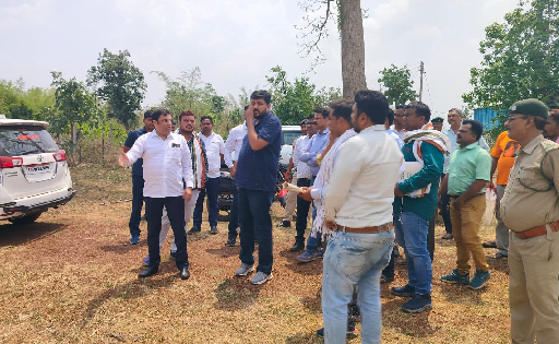 महासमुंद : कलेक्टर  मलिक ने रीपा के निर्माण कार्यां का किया ... - CG Sandesh