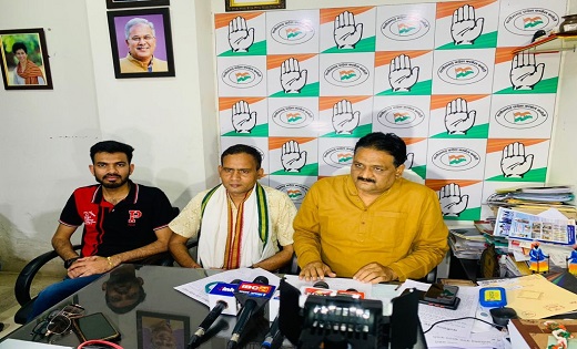 भाजपा अध्यक्ष मोदी सरकार की किसान विरोधी नीति की पैरोकारी कर... - CG Sandesh