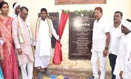 महार-हल्बा समाज के सामाजिक भवनो का मंत्री लखमा ने किया लोकार... - CG Sandesh
