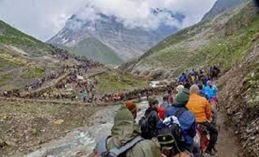 अमरनाथ यात्रा : 50 हजार से अधिक श्रद्धालुओं ने पवित्र गुफा म... - CG Sandesh