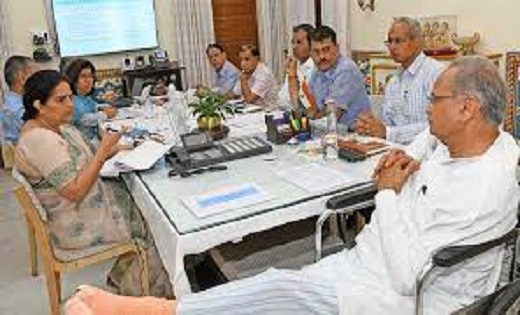  CM गहलोत ने दिए निर्देश न हो अघोषित बिजली कटौती - CG Sandesh