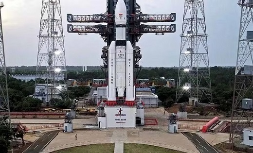 चांद के सफर पर निकला चंद्रयान-3...बाहुबली रॉकेट से रवाना - CG Sandesh