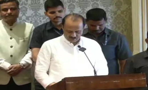महाराष्ट्र के डिप्टी सीएम बने अजित पवार  - CG Sandesh