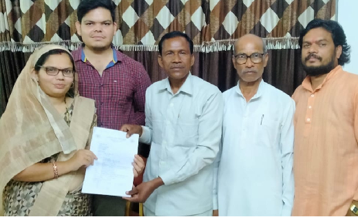 विधानसभा बसना हेतु अन्नू भूमिराज पटेल ने की कांग्रेस से दावे... - CG Sandesh