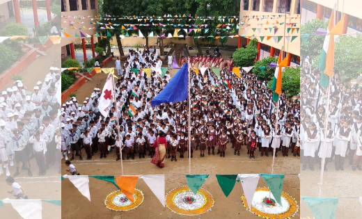 बसना : हर्षोल्लास के साथ मनाया गया स्वतंत्रता दिवस - CG Sandesh