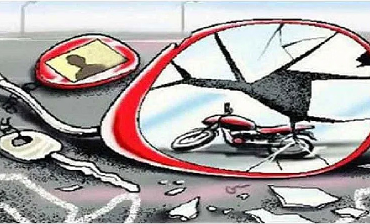 तुमगाँव : NH-53 रोड़ पर सड़क हादसे में बाइक सवार की मौत
