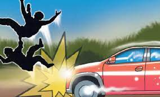 तुमगाँव : कार की चपेट में आए बाइक सवार, 1 की मौत 2 घायल